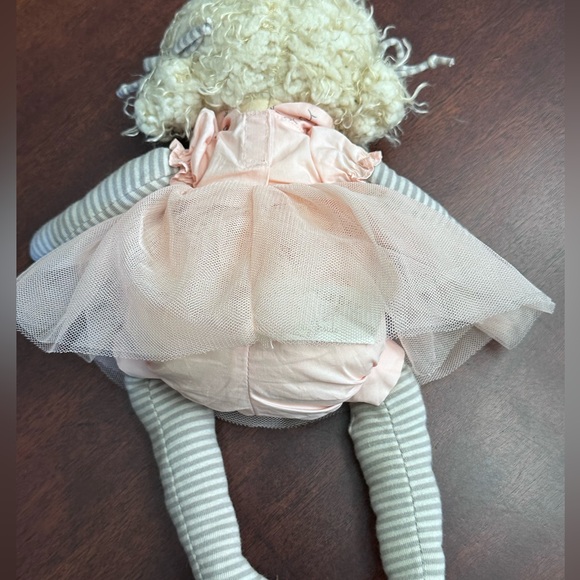 Bunnies by the Bay Pretty Girl Soft 12' Doll First Baby Comfort Lovey - Picture 8 of 8